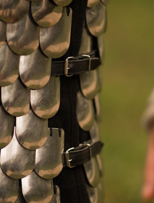 Scale armour of middle ages Scale body armour and plates