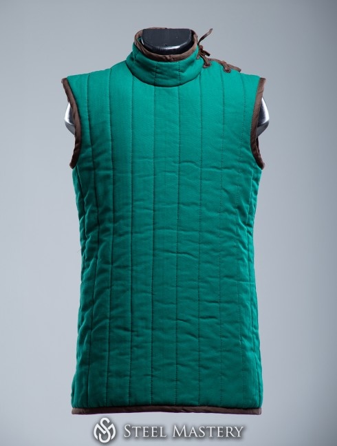 Sleeveless gambeson of XII-XIII centuries Gambesón.