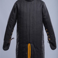 Knight gambeson with sewn mittens of the XIII century image-1