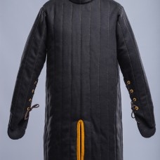 Knight gambeson with sewn mittens of the XIII century image-1