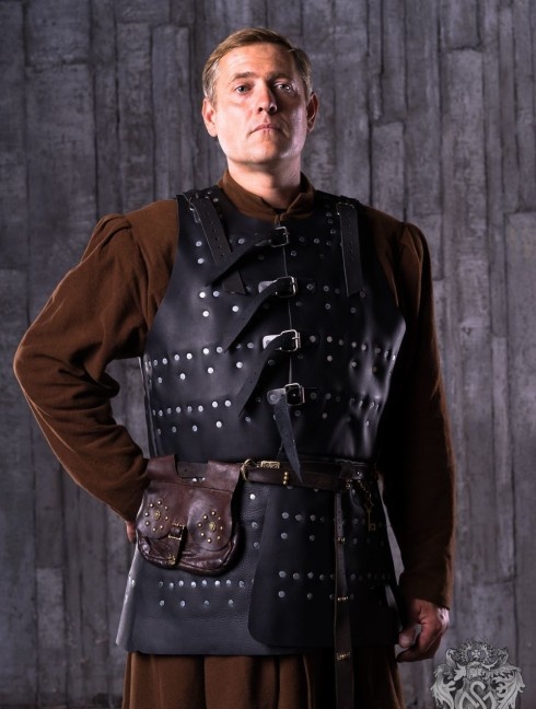 Leather brigandine of the early XV century Brigantinen