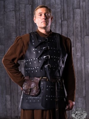 Leather brigandine of the early XV century Brigantine