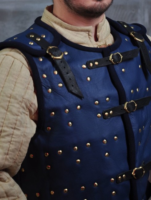 Middle Ages brigandine with fastenings in the front Brigandines