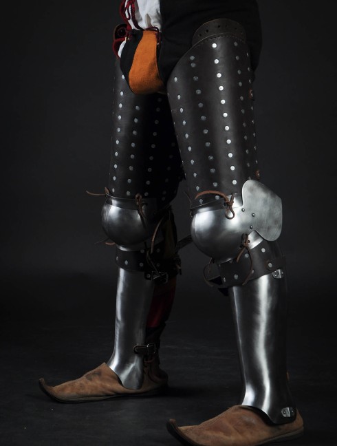 Brigandine leg protection 3/4 Protezione brigantina per gambe