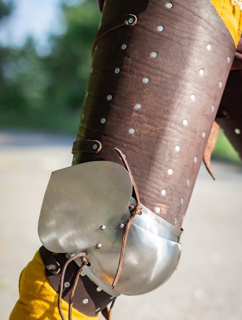 Brigandine leg protection 3/4 Protection de jambes de brigandine