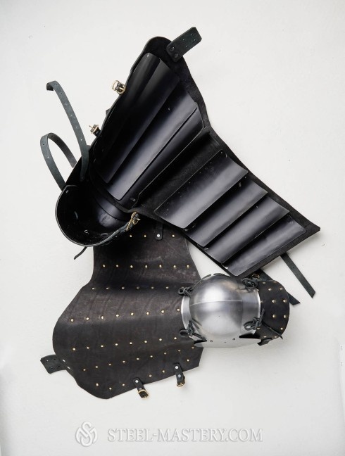 Brigandine leg protection 3/4 Protezione brigantina per gambe