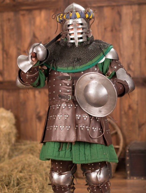 Bouclier d’acier Armure de plaques