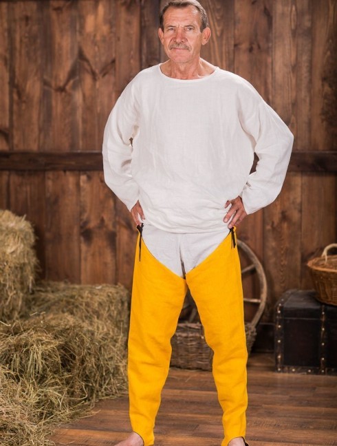 Chausses with footstraps, XII-XV centuries Calzones y pantalones