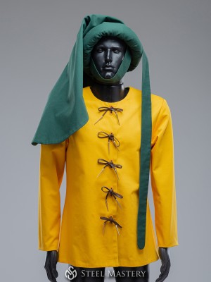 Medieval doublet clothes | Houppelande | Cotehardie | Steel Mastery Medieval doublet clothes | Houppelande | Cotehardie | Steel Mastery
