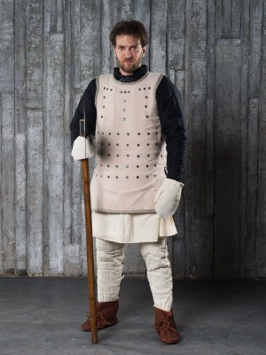Visby brigandine with fastenings on the back, 1361