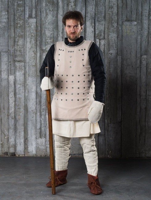 Visby brigandine with fastenings on the back, 1361 Brigandinas