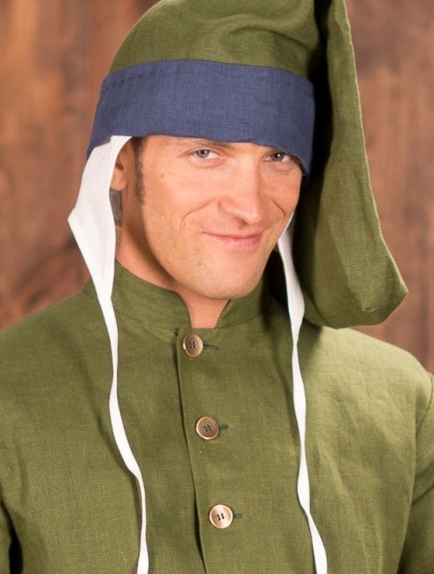 Medieval baggy hood of the XIV-XV centuries Couvre-chefs
