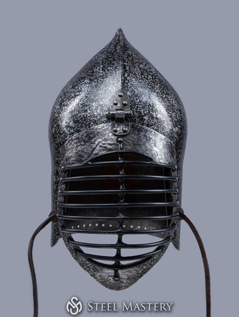 Bascinet hounskull, early XV century Armadura de placas