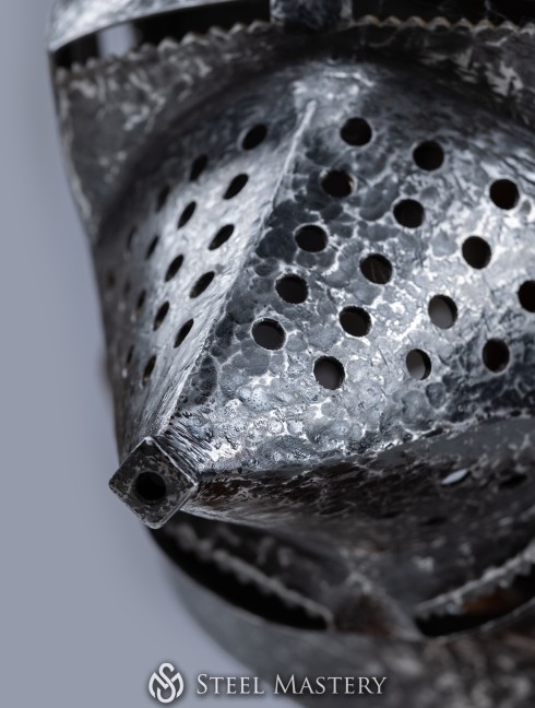 Bascinet hounskull, early XV century Armadura de placas