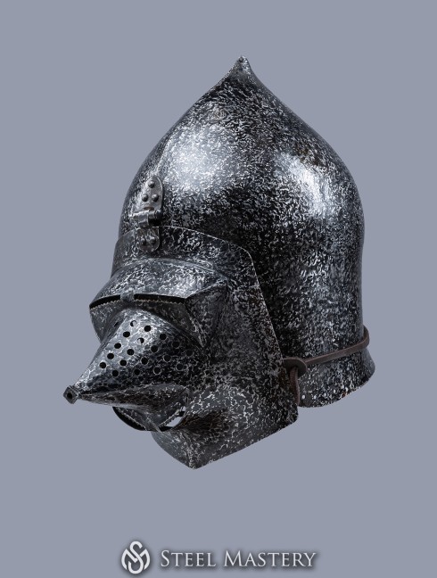 Bascinet hounskull, early XV century Armadura de placas