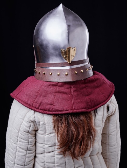 Bascinet hounskull, early XV century Armadura de placas