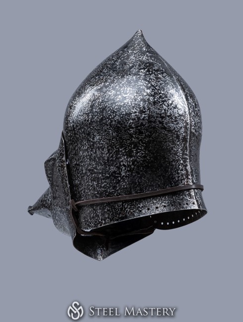 Bascinet hounskull, early XV century Armadura de placas