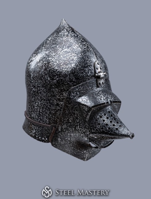 Bascinet hounskull, early XV century Armadura de placas