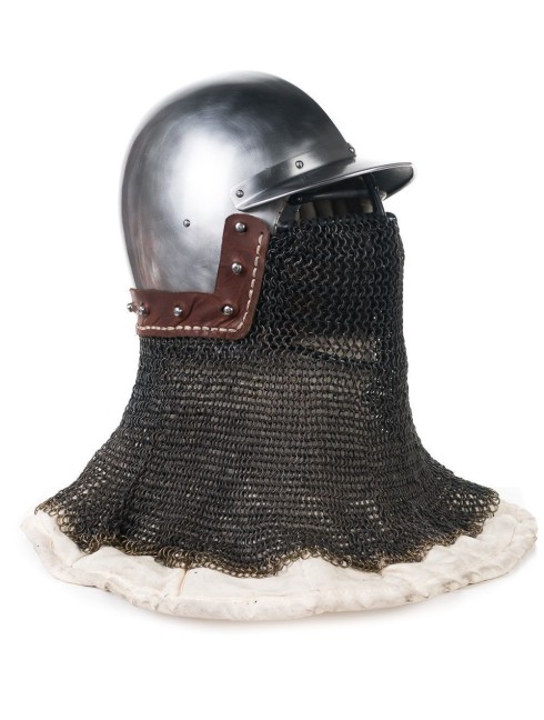 Bascinet with peak Armure de plaques