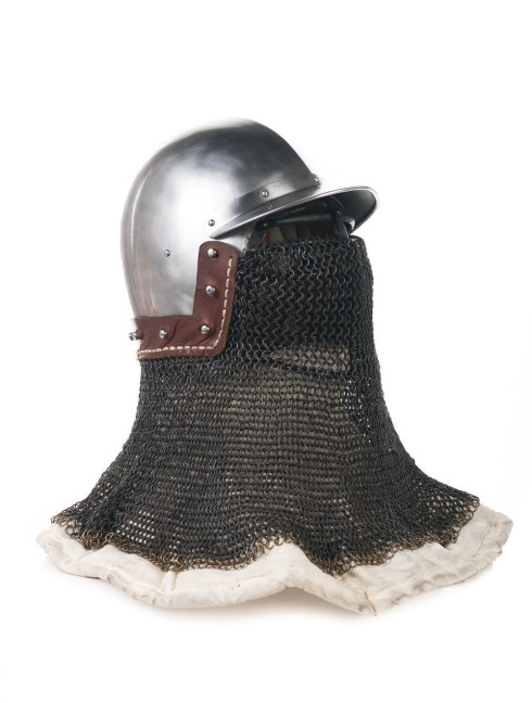 Bascinet with peak Helmets