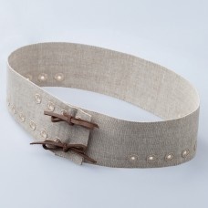 ARMING BELT FOR CHAUSSES WITH HAND-SEWED HOLES image-1