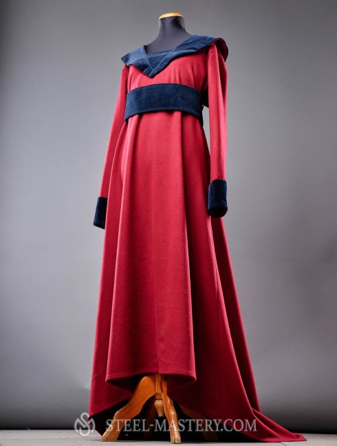 Burgundian gown, XV century Women's dresses