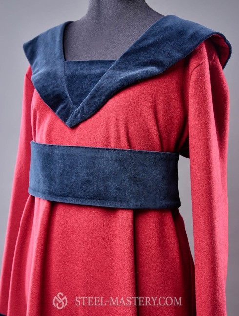 Burgundian gown, XV century Mittelalterliche Kleidung