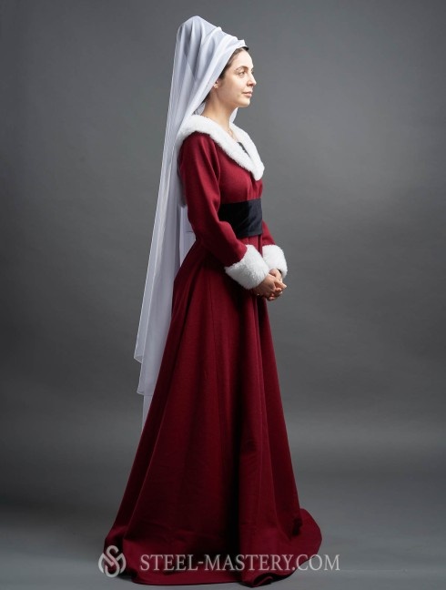 Burgundian gown, XV century Vestimenta medieval