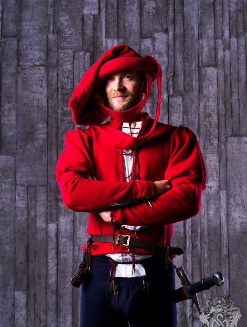 Burgundian men s suit, XV century Mittelalterliche Kleidung