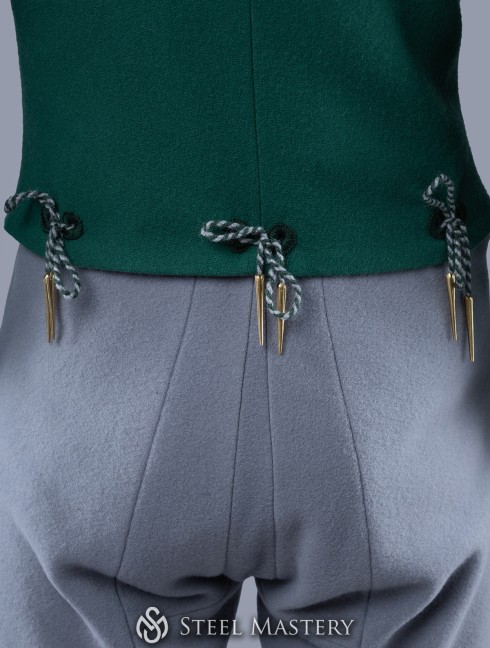 Burgundian men s suit, XV century Vestiario medievale