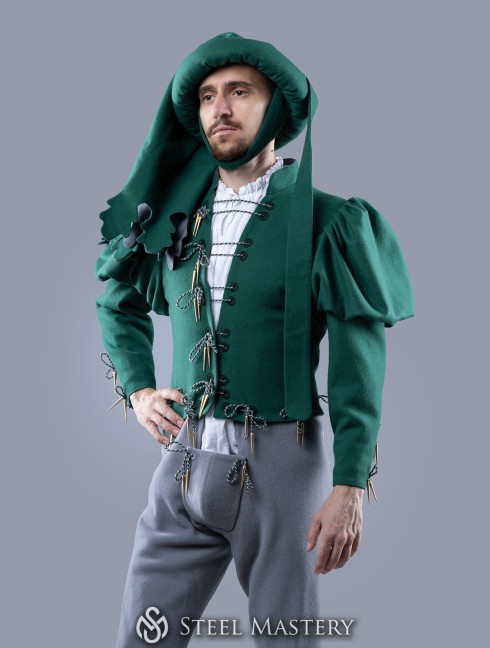 Burgundian men s suit, XV century Mittelalterliche Kleidung