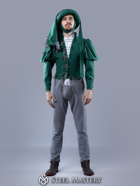 Burgundian men s suit, XV century Mittelalterliche Kleidung