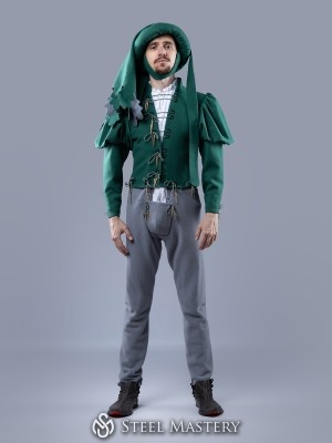Burgundian men s suit, XV century