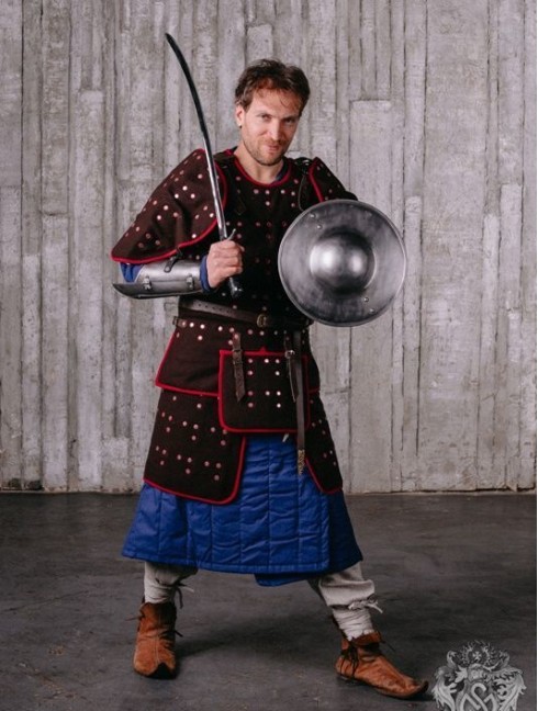 Khatangu degel of the Golden Horde warrior, XIV-XV century Brigandines