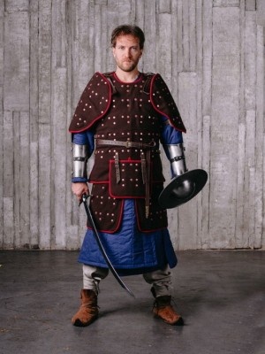 Khatangu degel of the Golden Horde warrior, XIV-XV century Brigantinen