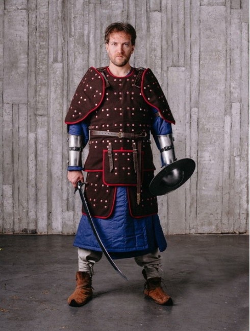 Khatangu degel of the Golden Horde warrior, XIV-XV century Brigantinen