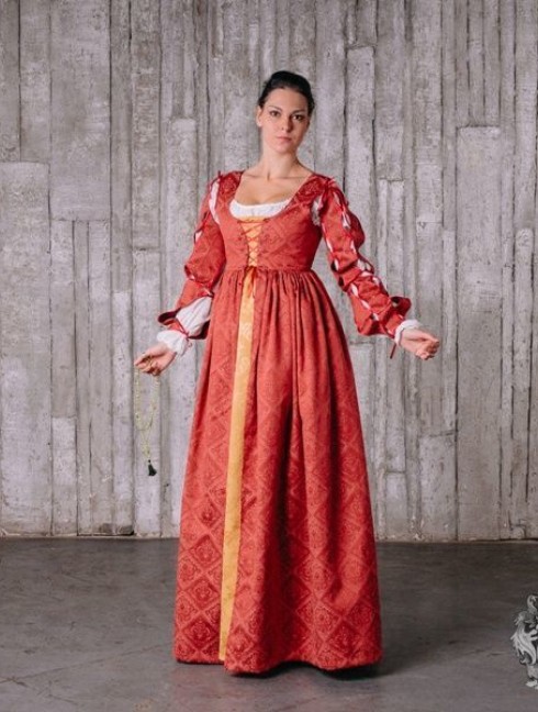Italian Renaissance dress, XV century Vestiario medievale
