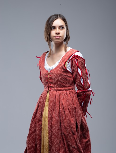 Italian Renaissance dress, XV century Mittelalterliche Kleidung
