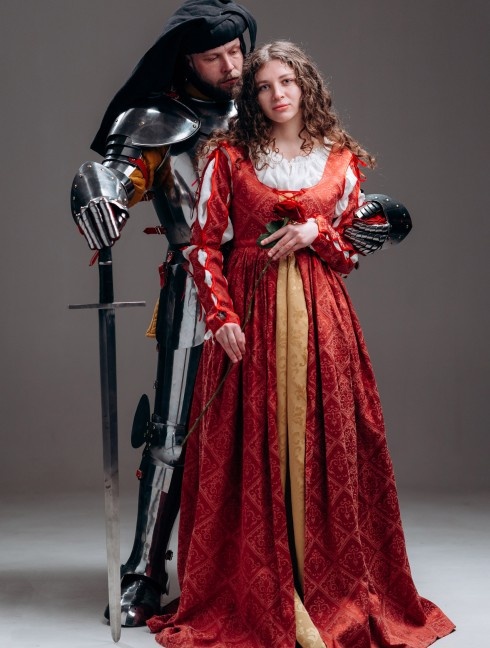 Italian Renaissance dress, XV century Vêtements médiévaux