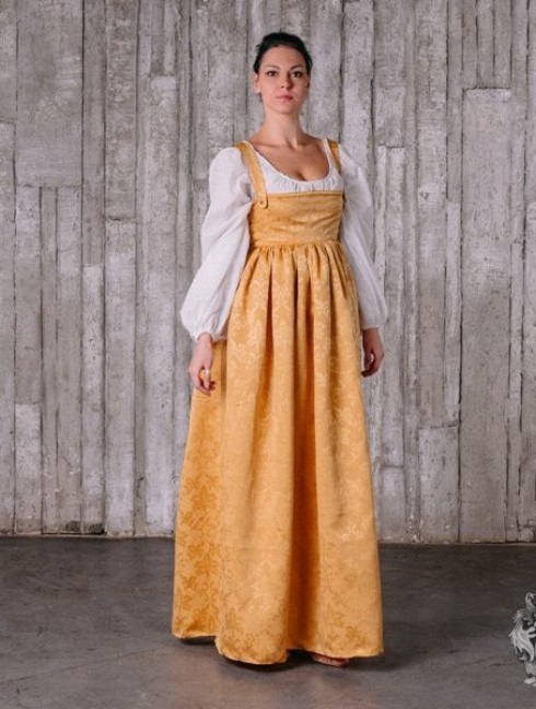 Italian underdress, XV century Vestiario medievale