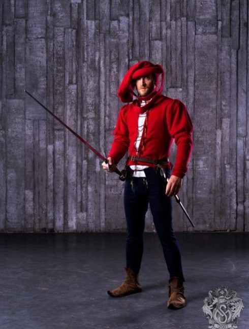 Tight chausses with codpiece XV century