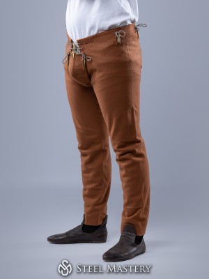 Tight chausses with codpiece, XV century