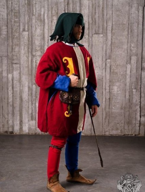 Coat of arms (tabard) with your emblem Mittelalterliche Kleidung