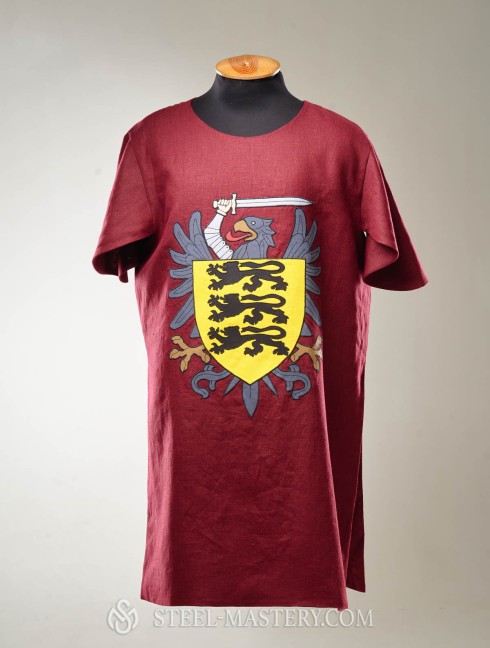 Coat of arms (tabard) with your emblem Mittelalterliche Kleidung