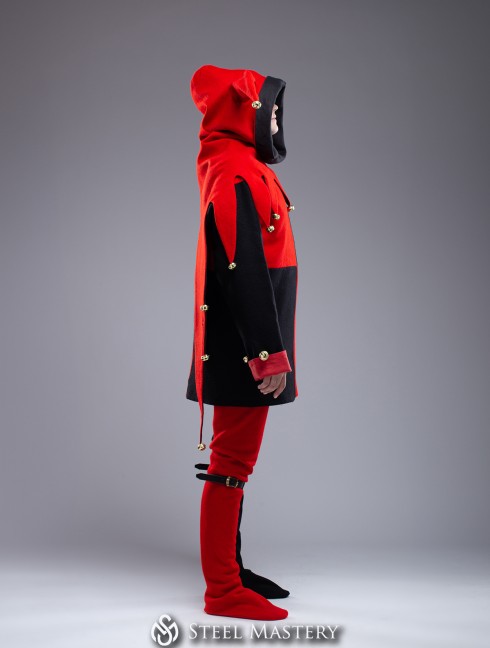 Costume of court jester Vestiario medievale