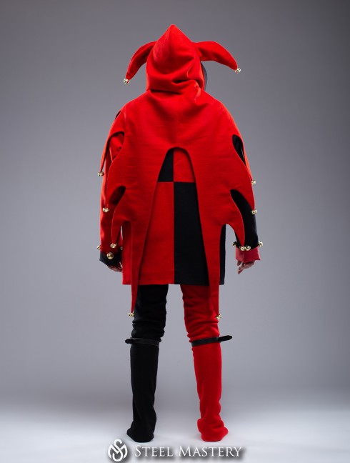 Costume of court jester Vestimenta medieval