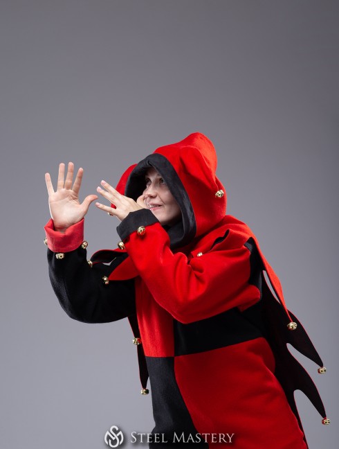 Costume of court jester Vestiario medievale
