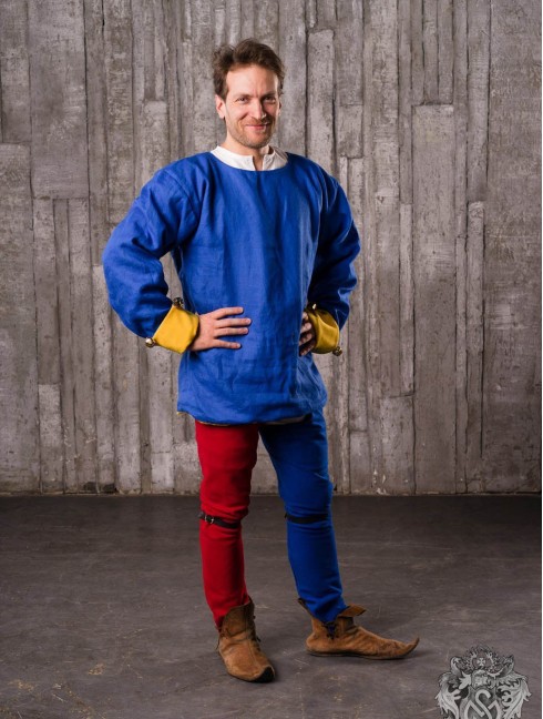 Costume of court jester Vestiario medievale