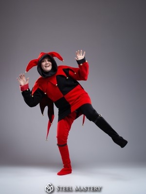 Costume of court jester Vêtements médiévaux