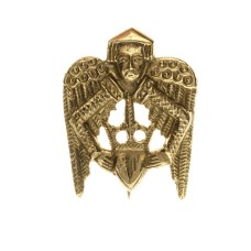 "Winged heart" medieval pilgrim badge image-1